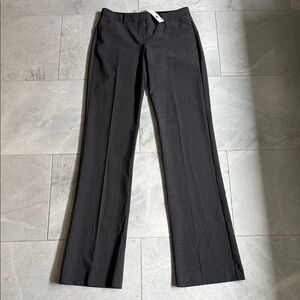 Theory Max 2 Urban Pant Trousers | Charcoal Gray | Size 0 | NWT